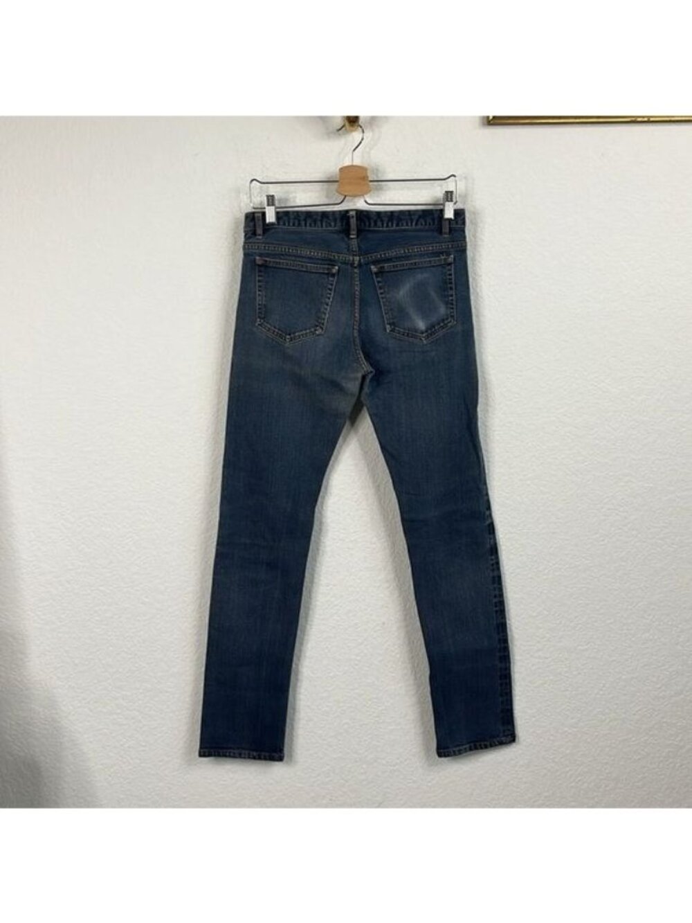 APC Mid Rise New Classic Straight Leg Jeans in Japanese Raw Selvedge Denim Jeans